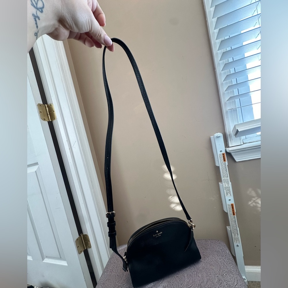 Kate Spade Dome Crossbody- Black